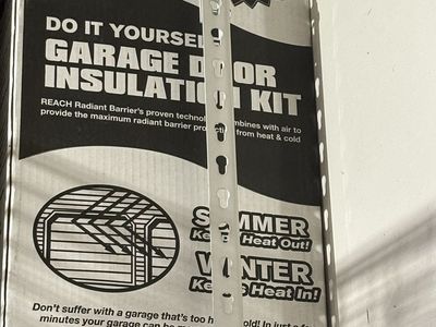 Garage Door Insulation Kit, Reflective 3 Sets Available