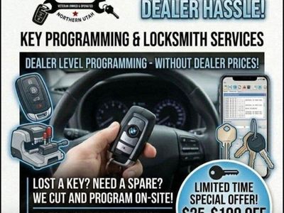 Extra Car Keys & Smart Fobs (Can Program)
