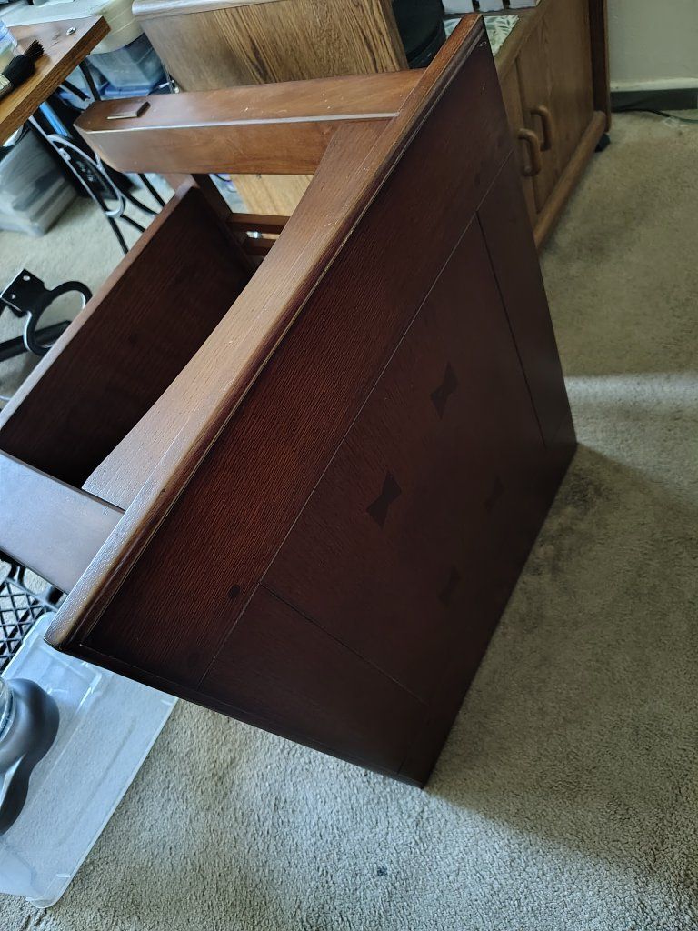Craftsman Wood Side Table