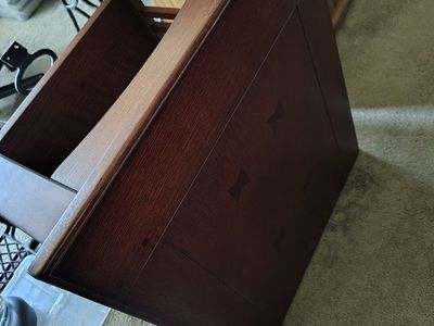 Craftsman Wood Side Table
