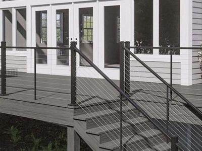 Deck Cable-Rail Quick -Connect Lag Fitting