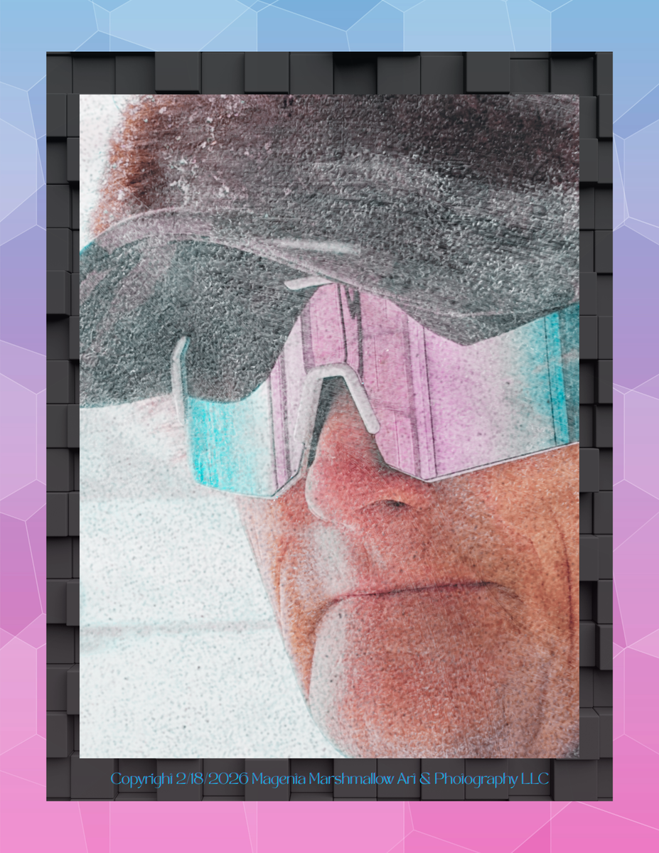 Artist in the snow -  Jigsaw Puzzle