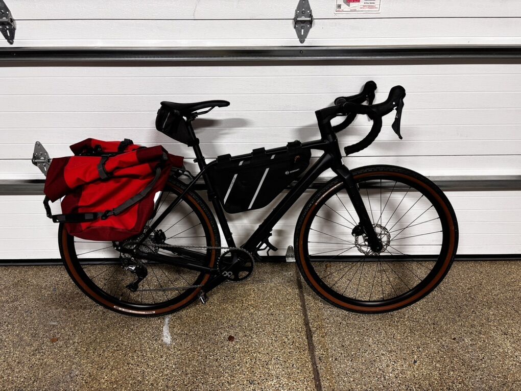 2022 Orbea Terra Gravel Bike With Paneer Bags