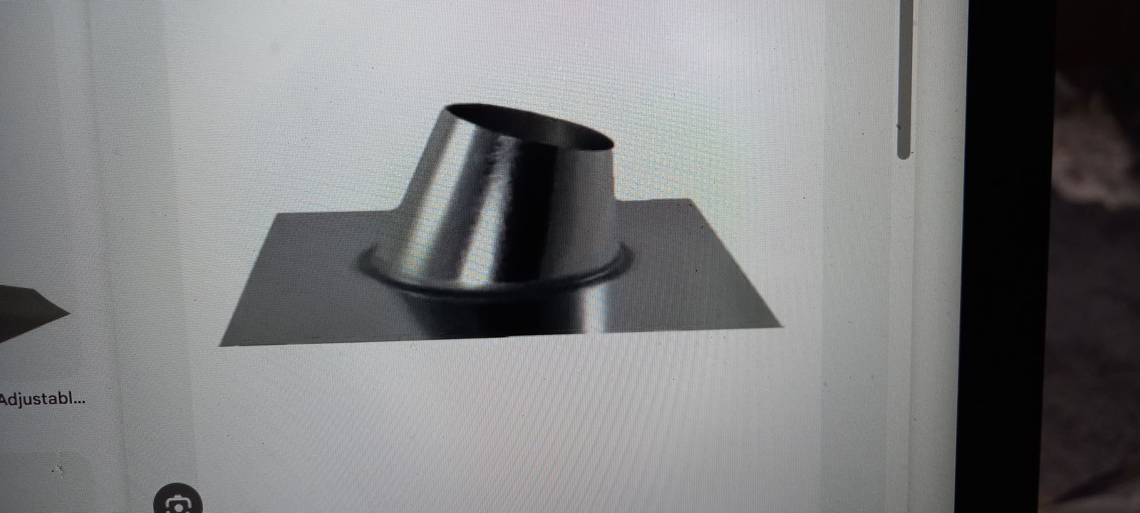 Roofing & HVAC companies special. Wholesale 2, 3, 4, 5, 6 & 8 in. pitched roof galvanized pipe flashing/jack