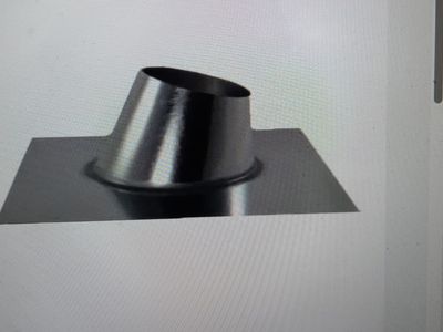 Roofing & HVAC companies special. Wholesale 2, 3, 4, 5, 6 & 8 in. pitched roof galvanized pipe flashing/jack