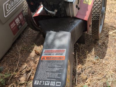 Swisher Trim-N-Mow Walk-Behind String Trimmer with Briggs & Stratton 6.25 Engine