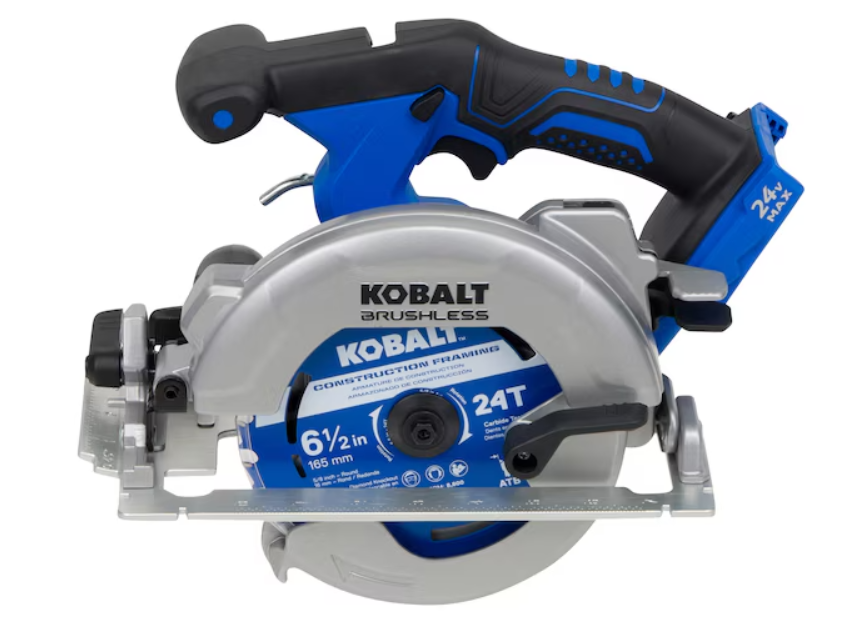 Kobalt 24-volt 6-1/2-in Brushless Cordless Circular Saw Combo