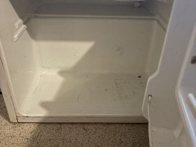 Mini Fridge With Tiny Freezer