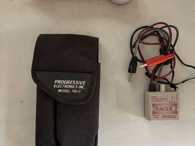 Progressive Electronics 200EP & Tracer 2 (77HP) Tone & Probe Kit w/ 700C Case