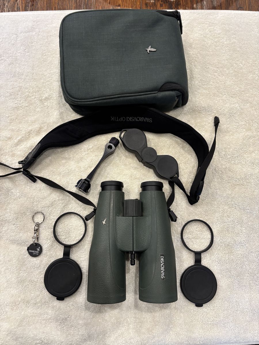 Swarovski Optik SLC 15x56 Binoculars with Carrying Case & Strap - Excellent Condition