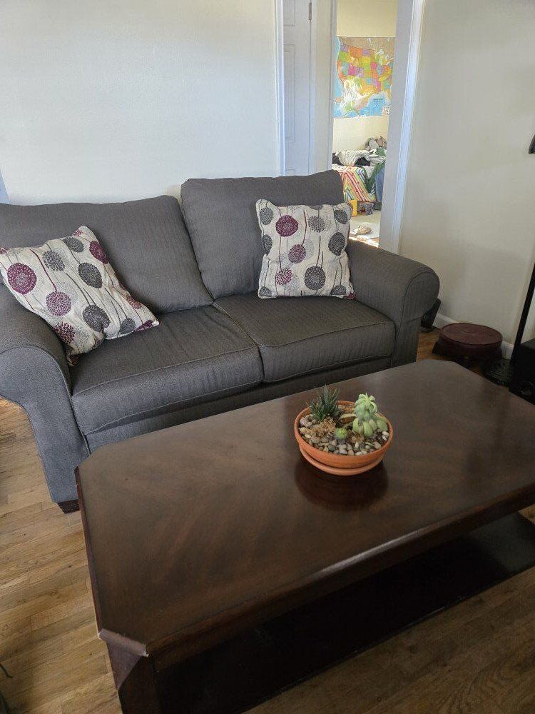 Matching couch and loveseat