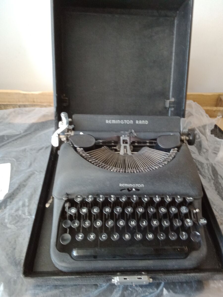 vintage Remington typewriter