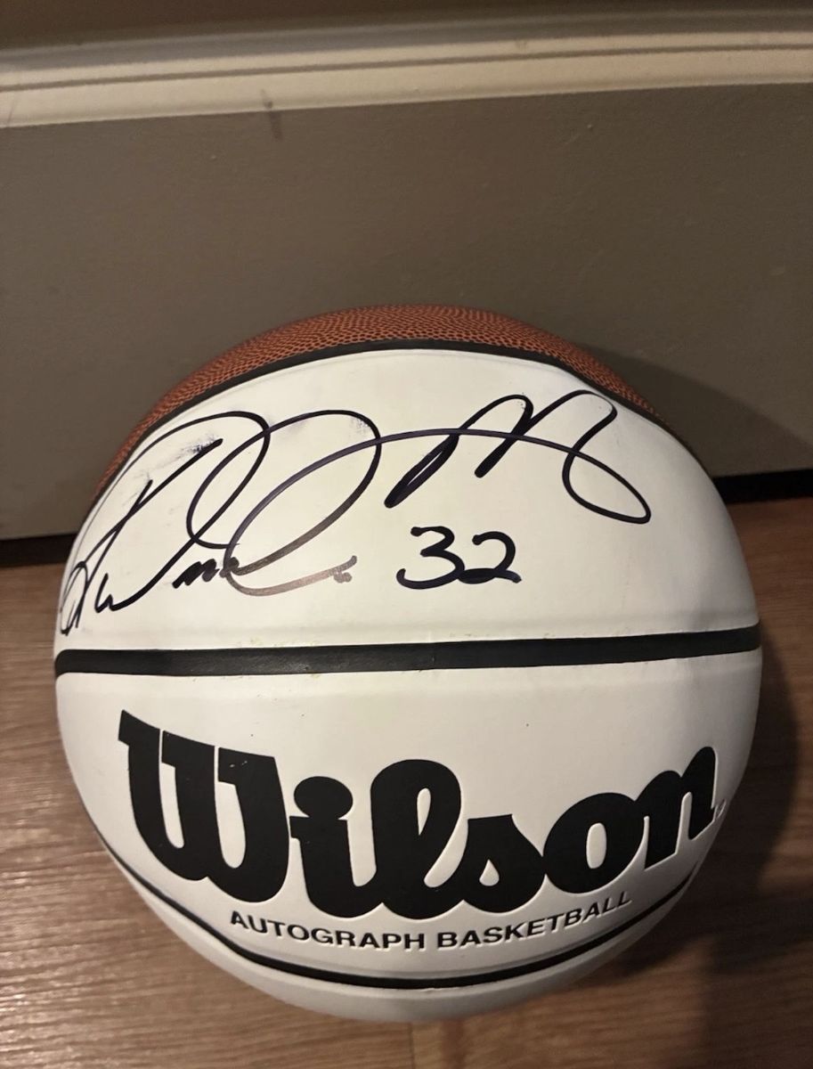 Wilson Autograph Basketball Signed #32