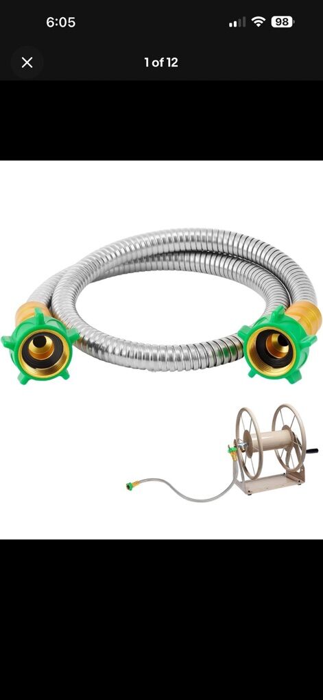 3 Foot Female To Female Hose Adapter