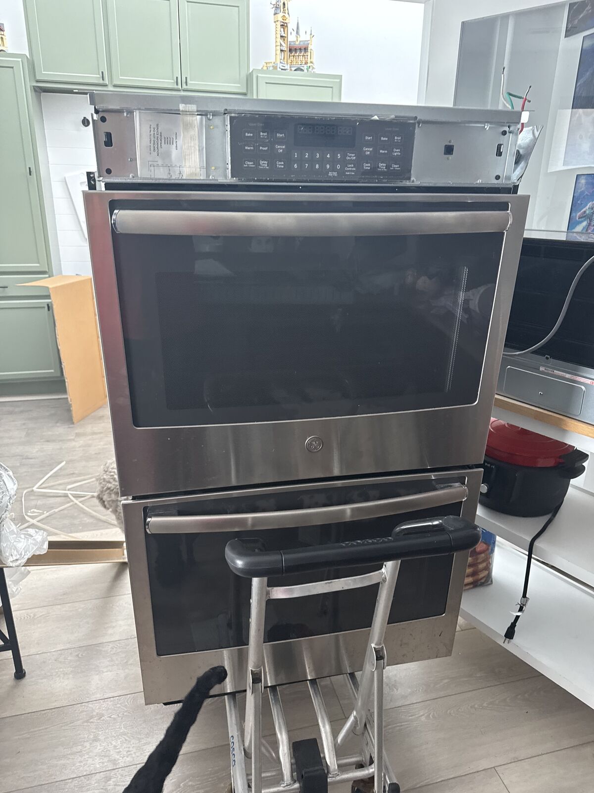 GE double oven