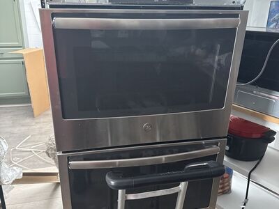 GE double oven