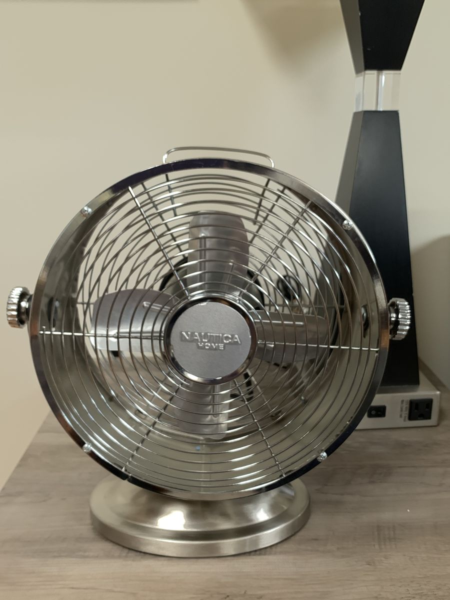 Nautica Retro Look Electric Table Fan