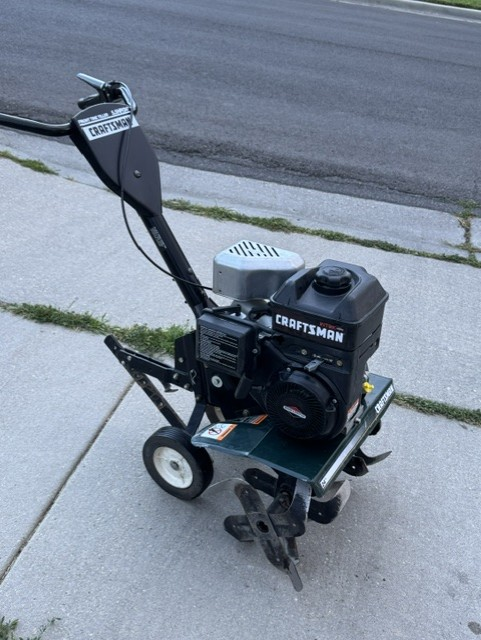 Craftsman 5.5 HP 24-inch front-tine tiller
