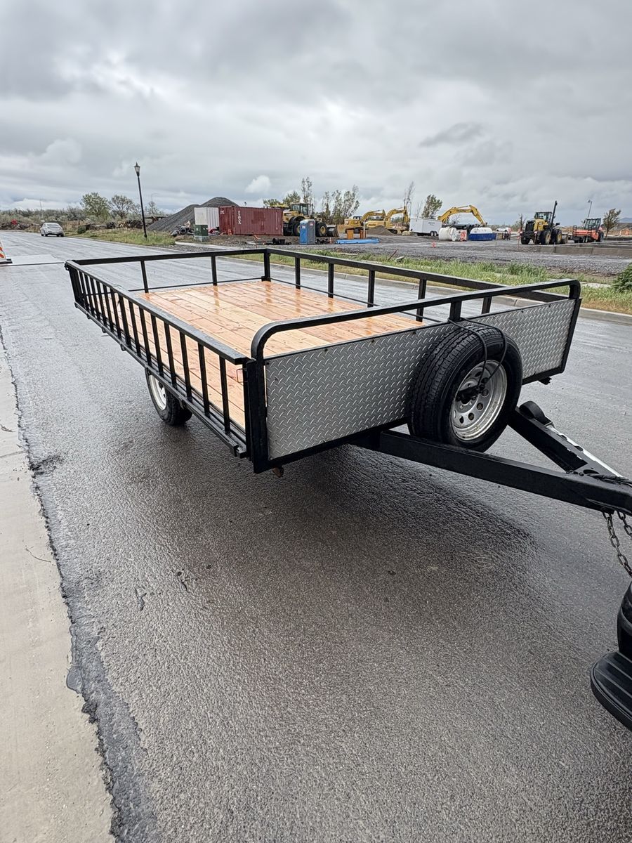 7x12 flatbed trailer