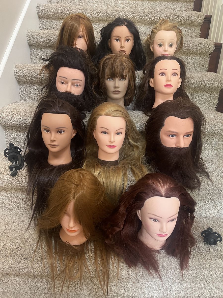 Cosmetology Mannequin Heads - $20 Each