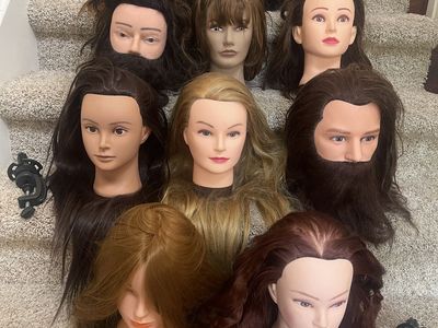 Cosmetology Mannequin Heads - $20 Each