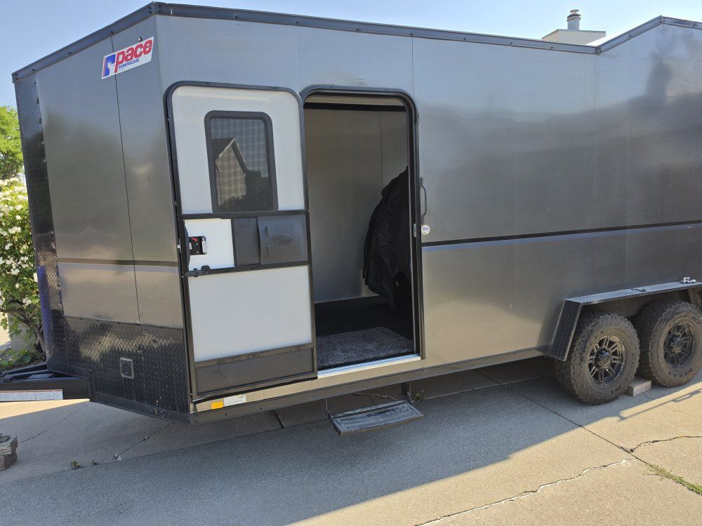 20'x7'.5" Pace Moab box trailer