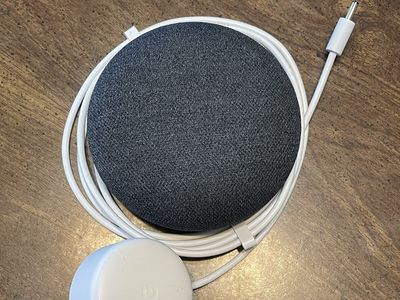 Google Home Mini Smart Speaker (Charcoal)