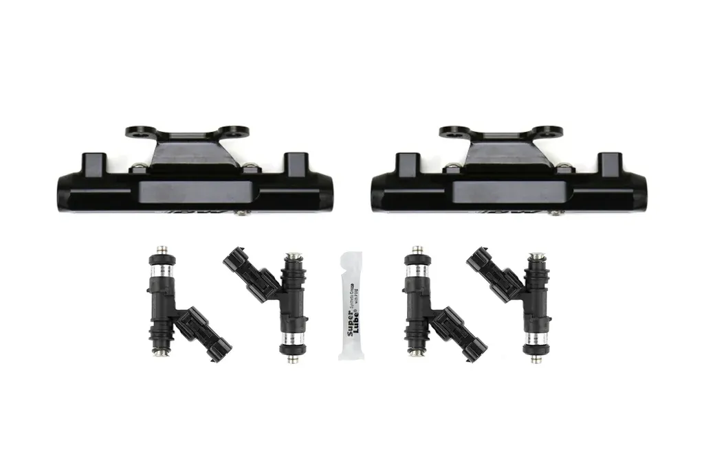 DeatschWerks 750cc Top Feed Fuel Injectors & Fuel Rails 2007-2021 STI & 2002-2014 WRX Deatsch Werks 6-102-0750