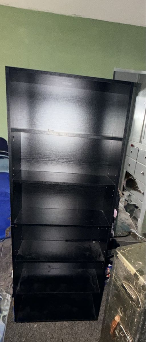 Black book shelf