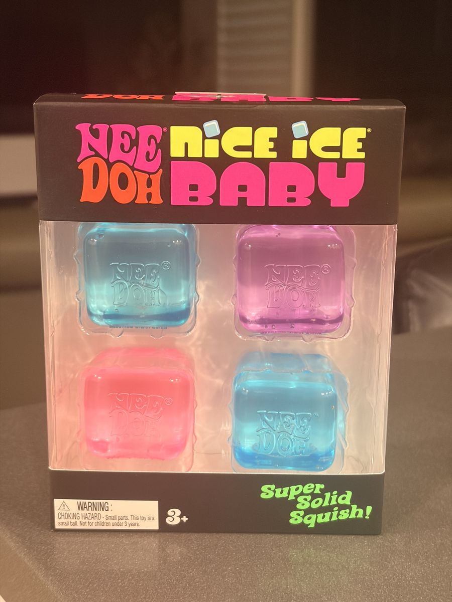 Needoh Teenie Nice Ice Baby 4-Pack Squishy