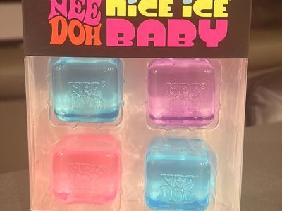 Needoh Teenie Nice Ice Baby 4-Pack Squishy