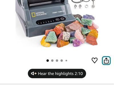 Rock tumbling kit