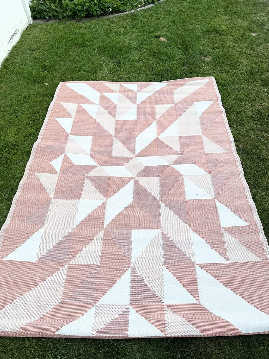 Orange World Market Outdoor Rugs 6x9