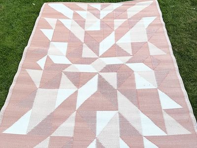 Orange World Market Outdoor Rugs 6x9