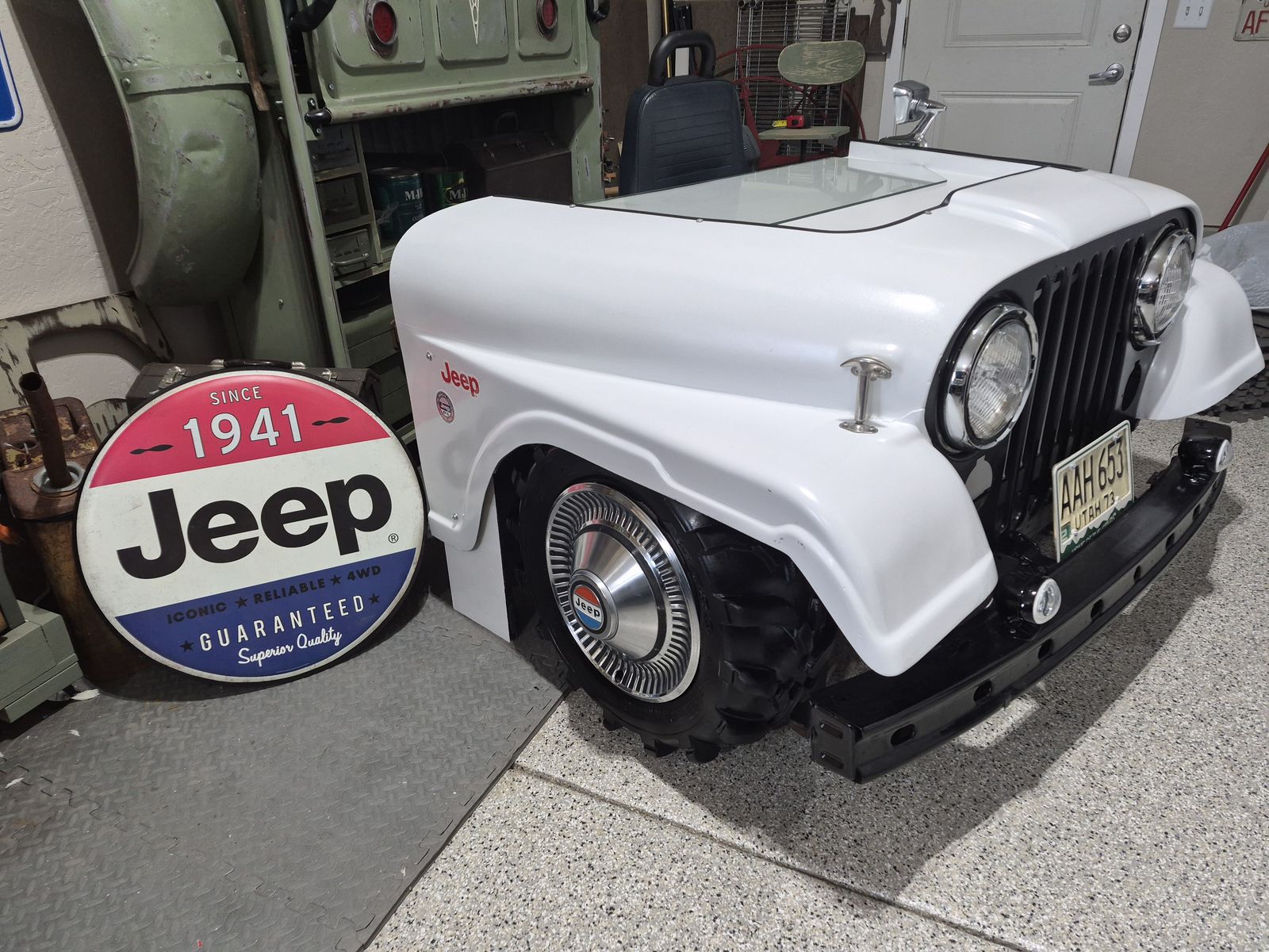 '73 Jeep desk