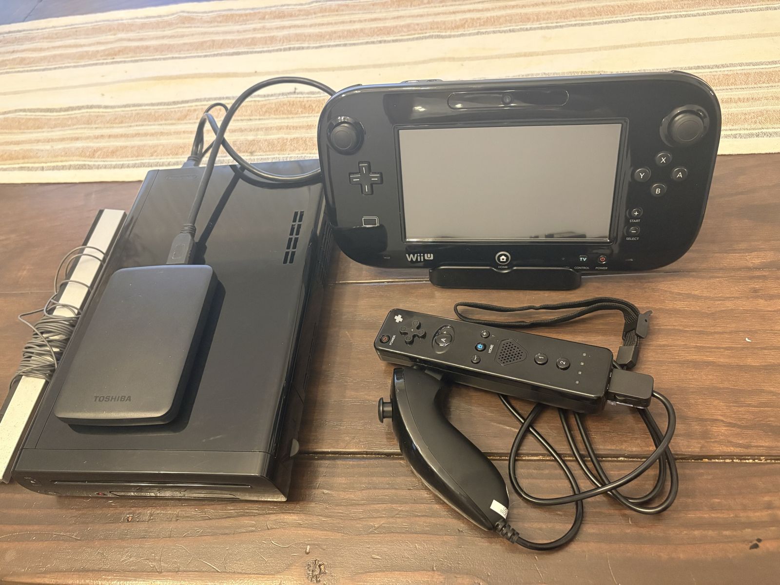 Nintendo Wii U CFW Modded - 1tb external hard drive full of games