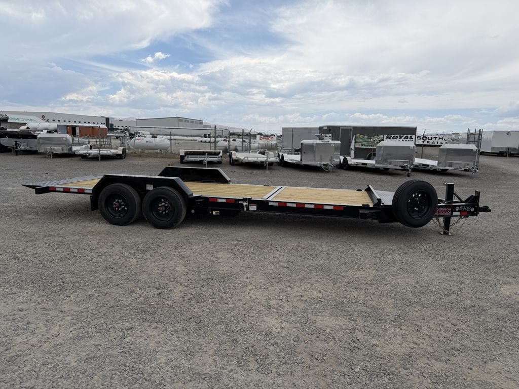 2026 Midsota 7x22 Beam Tilt Bed 17.6K Equipment Tilt Trailer