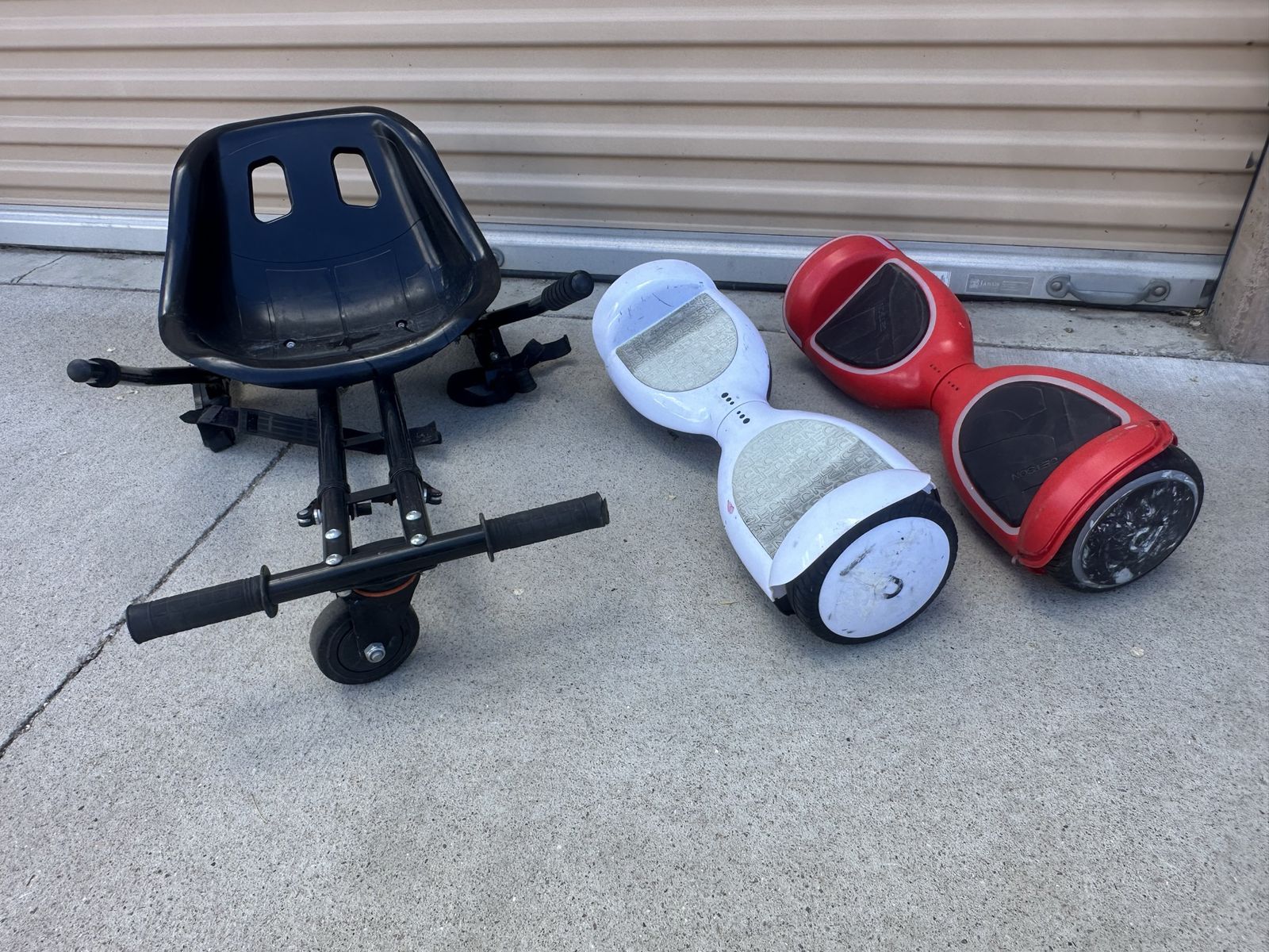 Two Hover Boards + Hover Trike