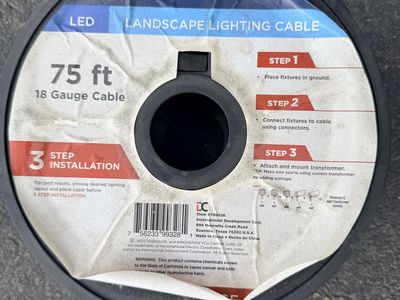 Westinghouse 75 ft 18 Gauge LED Landscape Lighting Cable Spool