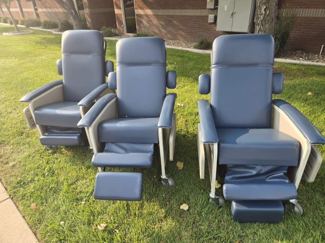 Doctor’s office prop - Medical Chairs - retro