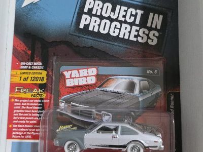 Johnny Lightning work in progress white lightning and Dragula white lightning