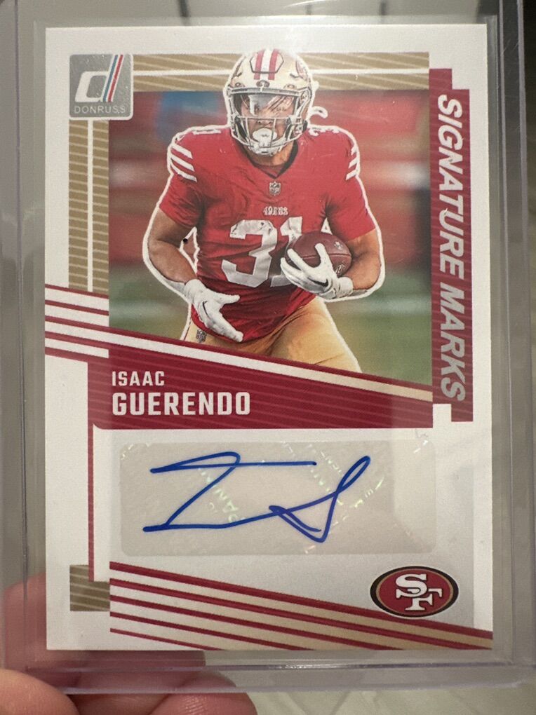 Isaac Guerendo Rookie Auto