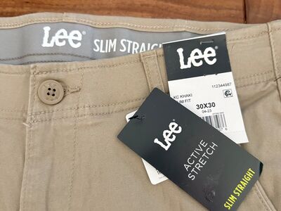 Men Size 30x30 Lee Brand Khaki Pants