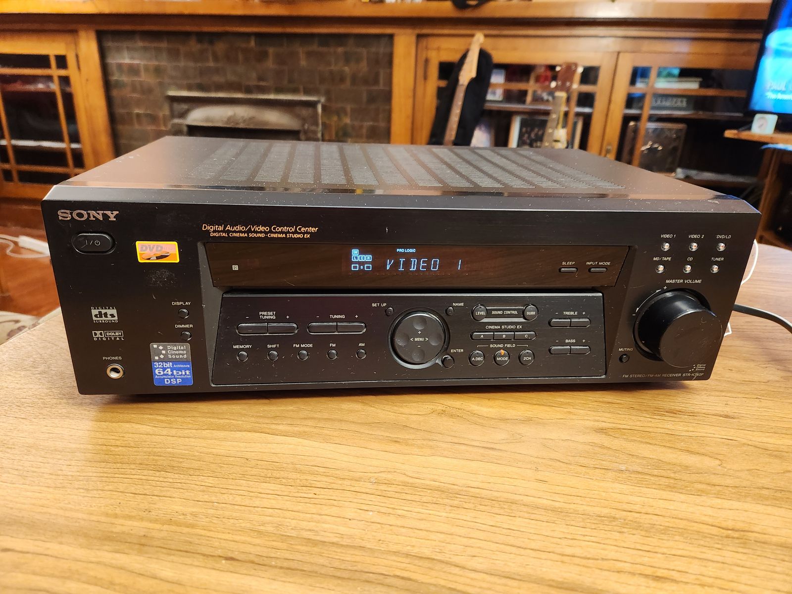 Sony receiver STR-K740P, Surround sound 5.1, 100 watt,  has optical digital and digital coaxial