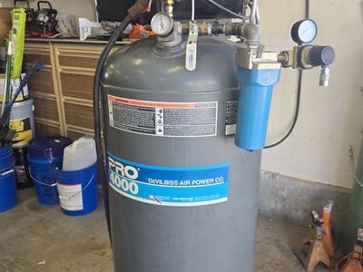 240V 5 HP 60 Gal Shop Compressor