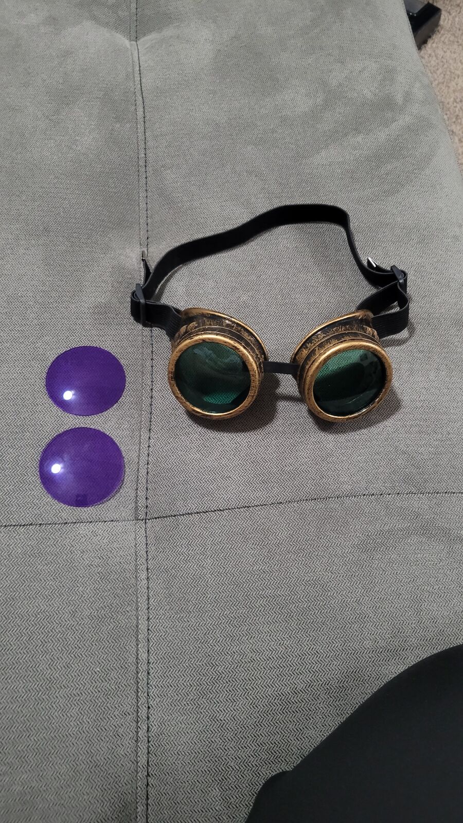 Steampunk goggles