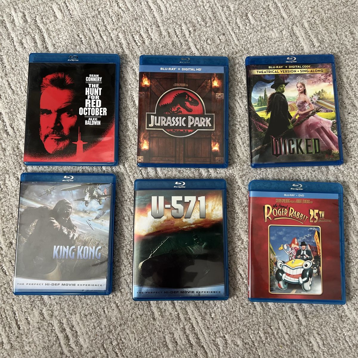 Blu-rays for sale. 