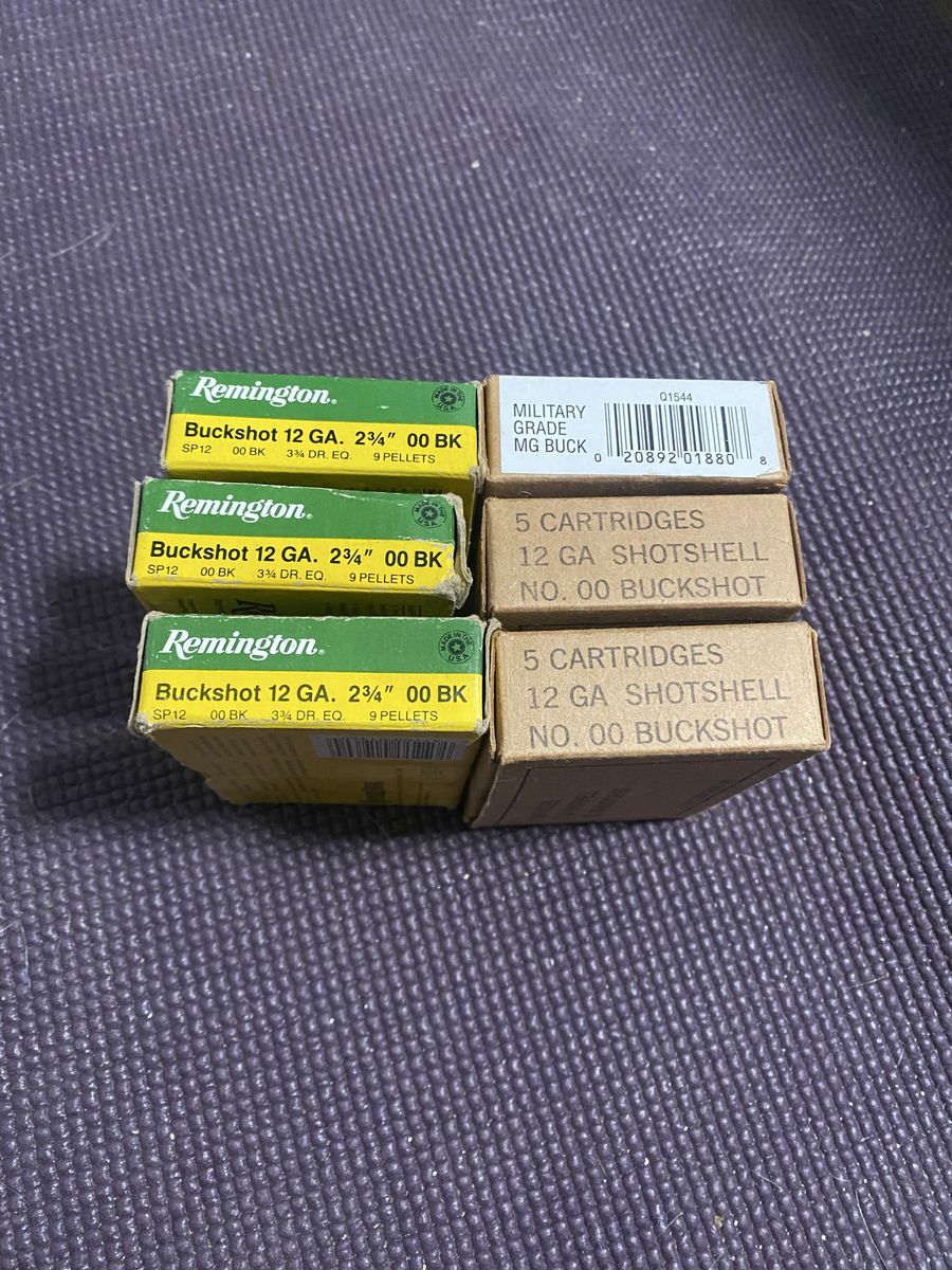 12 gauge  00 buckshot