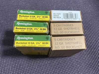 12 gauge 00 buckshot