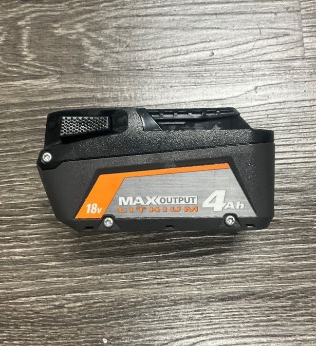 RIDGID 18V 4AH BATTERY